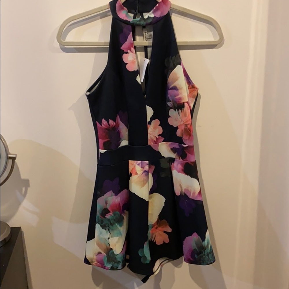 Charlotte Russe Floral Romper